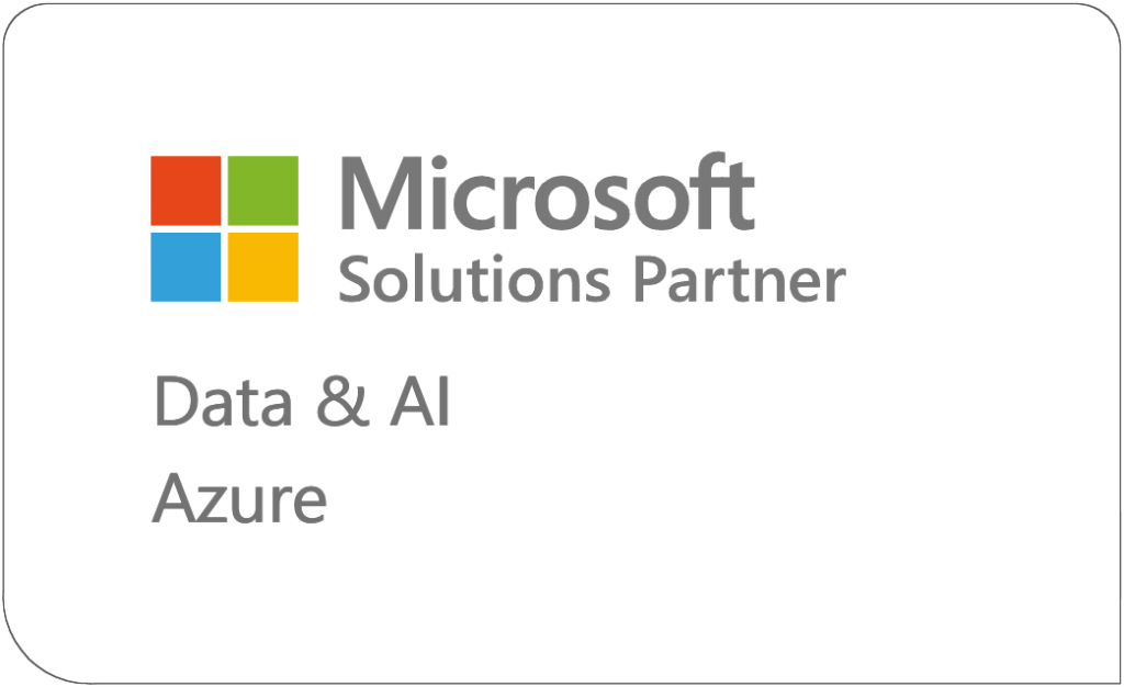 Microsoft solutions partner for data & AI and Azure